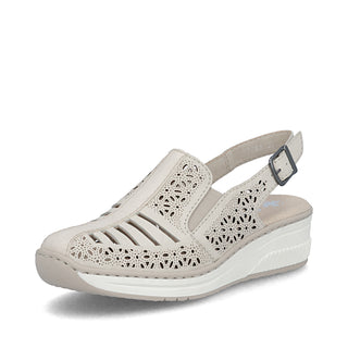 Gemma 487 - Off White Leather