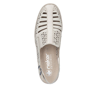 Gemma 487 - Off White Leather
