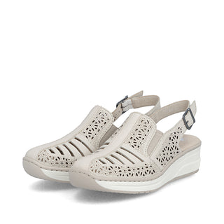 Gemma 487 - Off White Leather