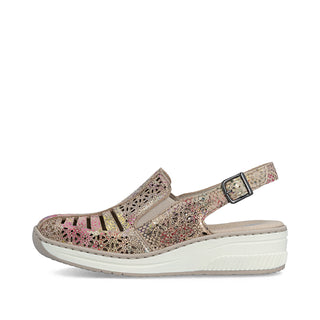 Gemma 487 - Gold Mix Leather