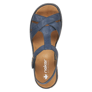 Hertfordshire 659 - Denim Blue Leather