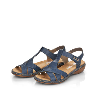 Hertfordshire 659 - Denim Blue Leather