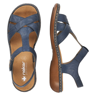 Hertfordshire 659 - Denim Blue Leather