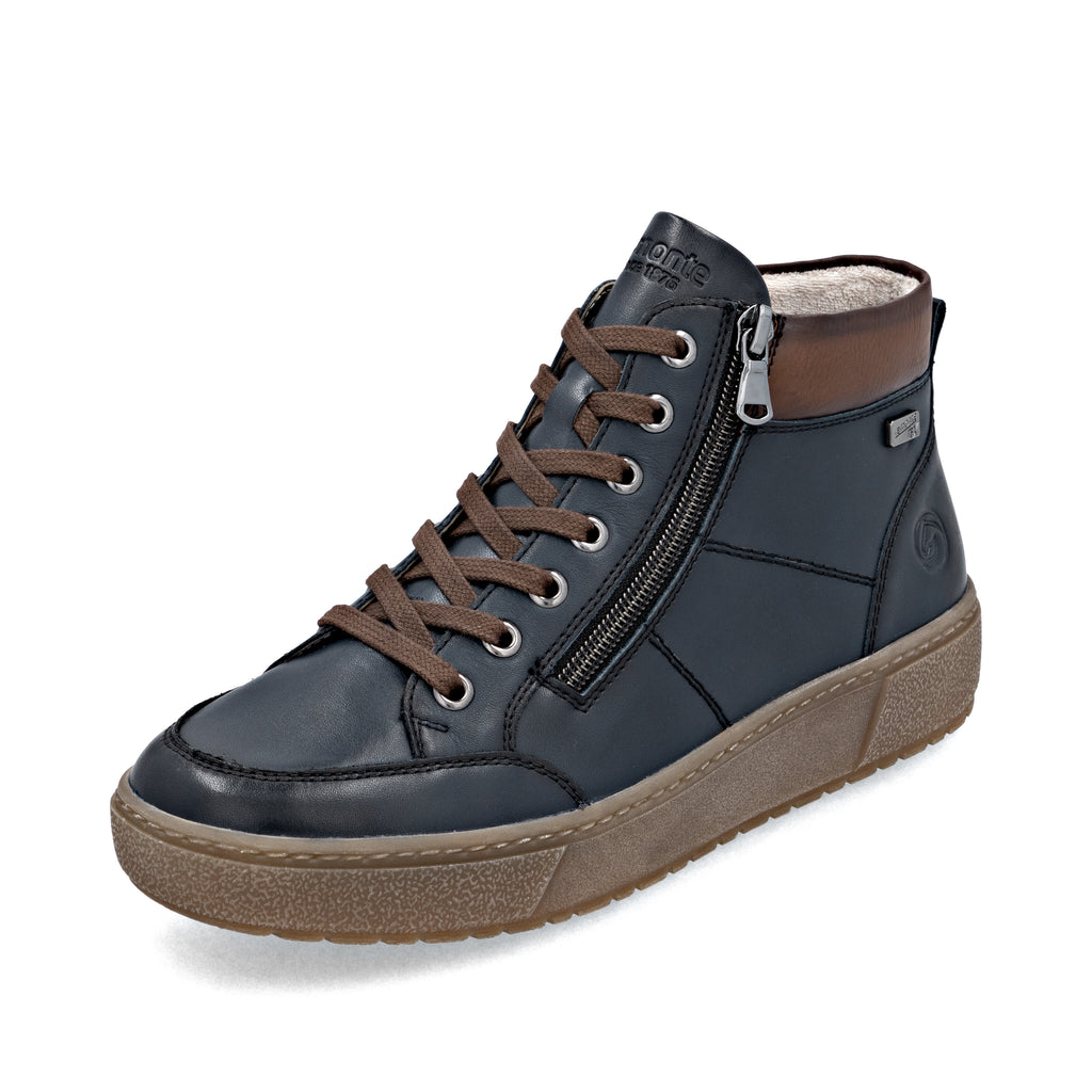 Deon Ridgeway Female Deon Women's Dark Navy Sneakers | Rieker New Zealand