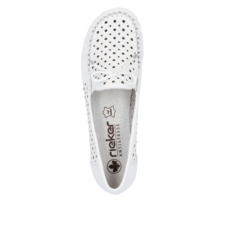 Amy L63 - White Leather