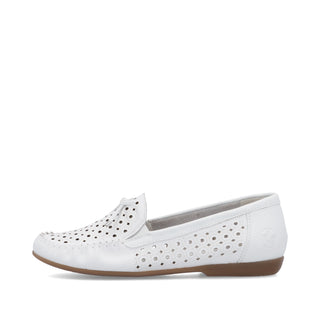 Amy L63 - White Leather