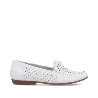 Amy L63 - White Leather