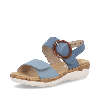 Hayley R68 - Dusty Blue Leather
