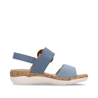 Hayley R68 - Dusty Blue Leather