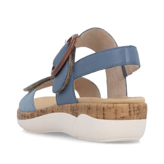 Hayley R68 - Dusty Blue Leather
