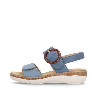 Hayley R68 - Dusty Blue Leather