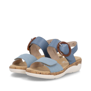 Hayley R68 - Dusty Blue Leather