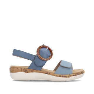 Hayley R68 - Dusty Blue Leather